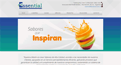 Desktop Screenshot of essentialsa.com