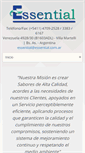Mobile Screenshot of essentialsa.com